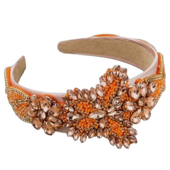 450.  NEW The Butterfly Flower Glam Headband